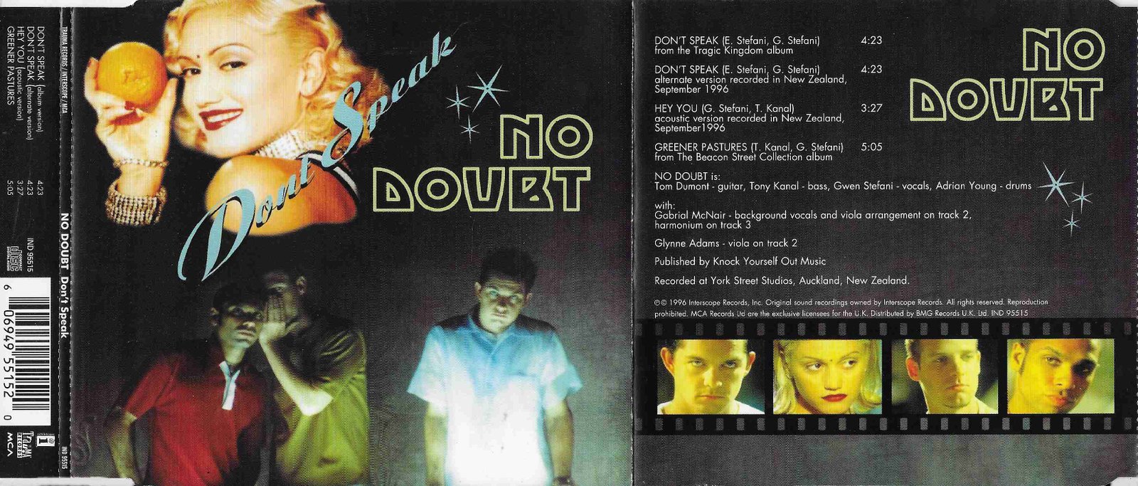 Back cover of IND 95515